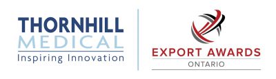 Thornhill Medical logo and Ontario Export Awards logo